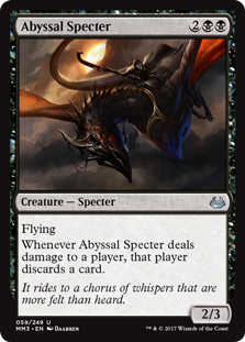 Abyssal Specter - Modern Masters 2017 Edition