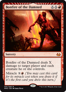 Bonfire of the Damned - Modern Masters 2017 Edition
