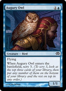 Augury Owl - Planechase 2012 Edition