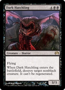 Dark Hatchling - Planechase 2012 Edition