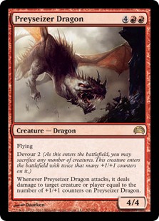 Preyseizer Dragon - Planechase 2012 Edition