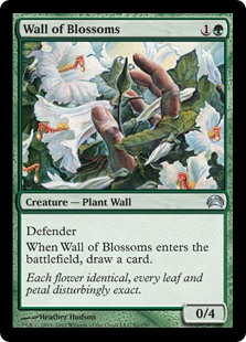Wall of Blossoms - Planechase 2012 Edition