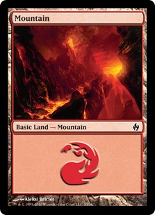 Mountain - Premium Deck Series: Fire and Lightning