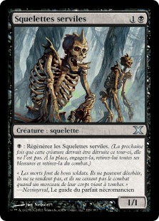 Squelettes serviles - 10ième Edition
