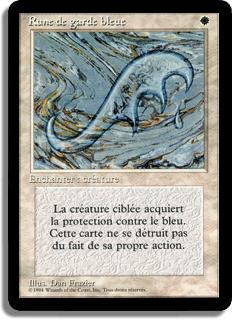 Rune de garde bleue - 3ième Edition (limitée)