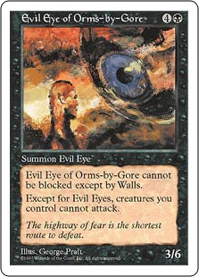Œil maléfique d'Orms-par-Gore - 5ième Edition