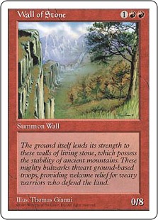 Mur de pierre - 5ième Edition