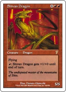 Dragon shivân - 7ième Edition