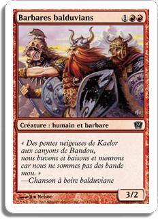 Barbares balduvians - 9ième Edition