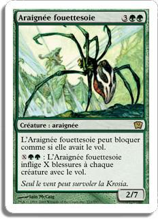 Araignée fouettesoie - 9ième Edition