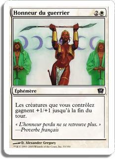 Honneur du guerrier - 9ième Edition