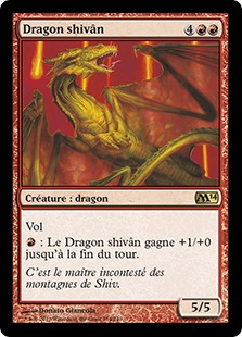 Dragon shivân - Magic 2014