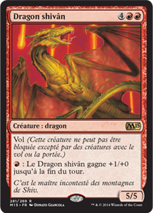 Dragon shivân - Magic 2015