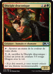 Disciple draconique - Magic 2019
