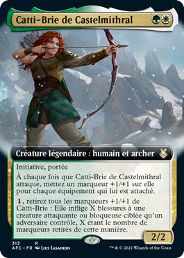 Catti-brie of Mithral Hall - Commander Forgotten Realms : Aventures dans les Royaumes Oubliés