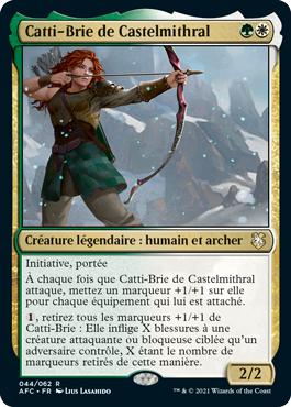 Catti-brie of Mithral Hall - Commander Forgotten Realms : Aventures dans les Royaumes Oubliés