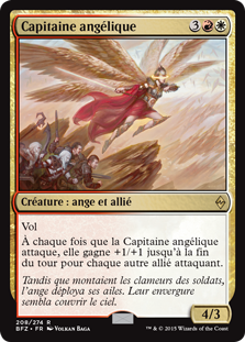 Capitaine angélique - La bataille de Zendikar