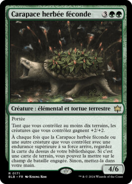 Carapace herbée féconde - Bloomburrow