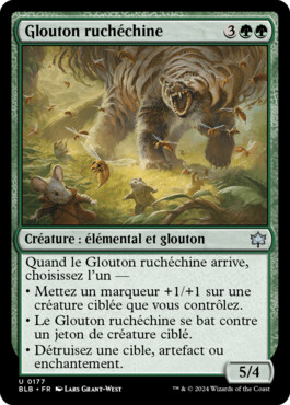 Glouton ruchéchine - Bloomburrow