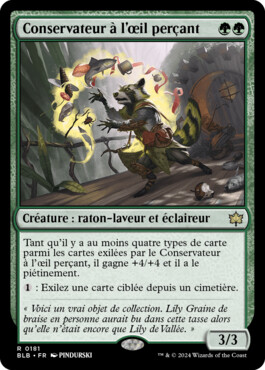 Conservateur à l'œil perçant - Bloomburrow