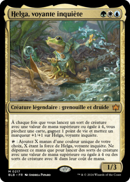 Helga, voyante inquiète - Bloomburrow