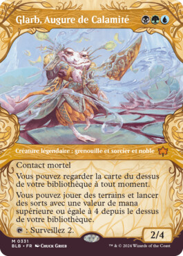 Glarb, Augure de Calamité - Bloomburrow