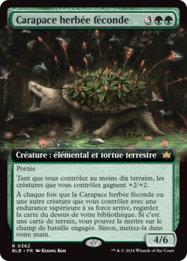 Carapace herbée féconde - Bloomburrow