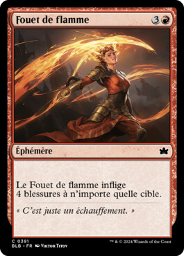 Fouet de flamme - Bloomburrow