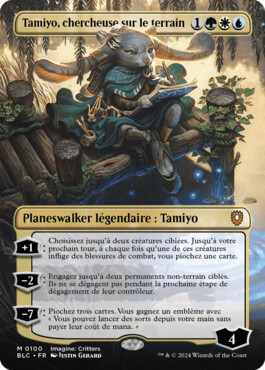 Tamiyo, chercheuse sur le terrain - Bloomburrow Commander