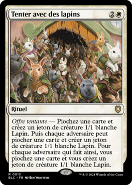 Tenter avec des lapins - Bloomburrow Commander