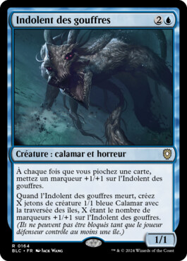 Indolent des gouffres - Bloomburrow Commander