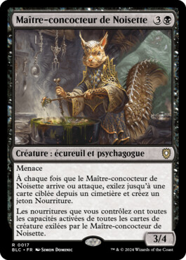 Maître-concocteur de Noisette - Bloomburrow Commander