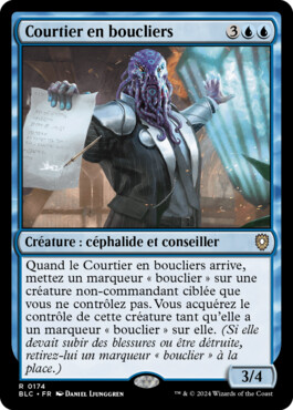 Courtier en boucliers - Bloomburrow Commander