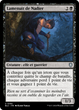 Lamenuit de Nadier - Bloomburrow Commander