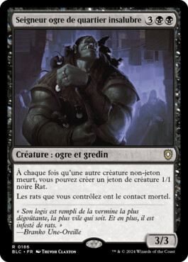 Seigneur ogre de quartier insalubre - Bloomburrow Commander