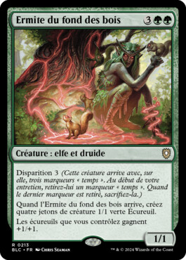 Ermite du fond des bois - Bloomburrow Commander