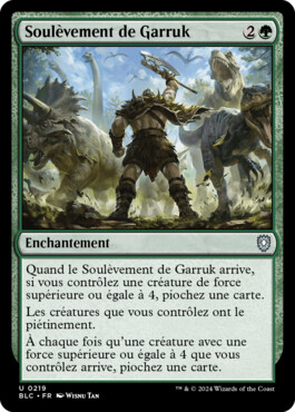 Soulèvement de Garruk - Bloomburrow Commander