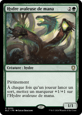 Hydre avaleuse de mana - Bloomburrow Commander