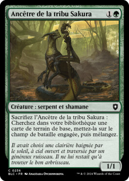 Ancêtre de la tribu Sakura - Bloomburrow Commander