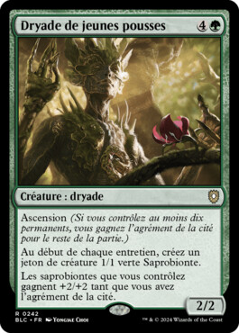 Dryade de jeunes pousses - Bloomburrow Commander