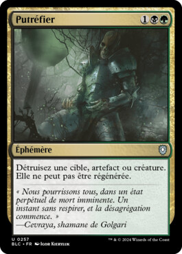 Putréfier - Bloomburrow Commander