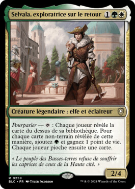 Selvala, exploratrice sur le retour - Bloomburrow Commander