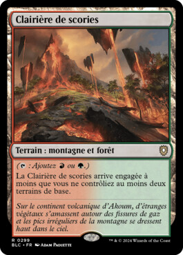 Clairière de scories - Bloomburrow Commander