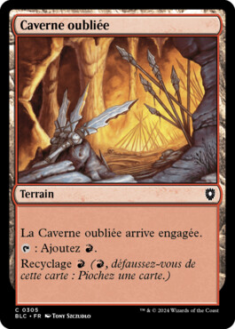 Caverne oubliée - Bloomburrow Commander