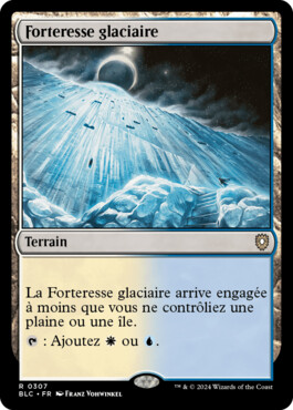 Forteresse glaciaire - Bloomburrow Commander