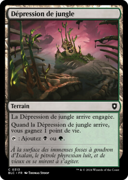 Dépression de jungle - Bloomburrow Commander