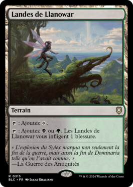 Landes de Llanowar - Bloomburrow Commander