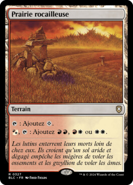 Prairie rocailleuse - Bloomburrow Commander