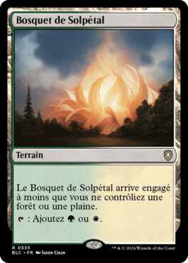 Bosquet de Solpétal - Bloomburrow Commander