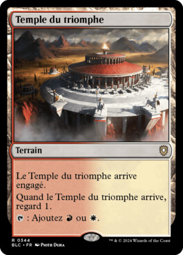 Temple du triomphe - Bloomburrow Commander